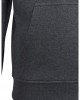 Мъжки изчистен суичър с цип Urban Classics charcoal Мъжки изчистен суичър с цип Urban Classics charcoal