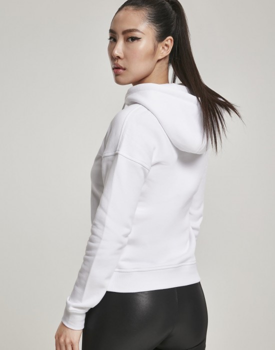 Дамски суичър в бяло Urban Classics Ladies Organic Hoody Дамски суичър в бяло Urban Classics Ladies Organic Hoody
