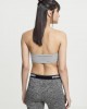 Дамски топ в сив цвят Urban Classics Ladies Bandeau Top grey 