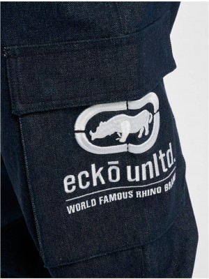 Мъжки дънкови карго панталони Ecko Unltd Ec Ko