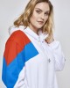 Дамски суичър в три цвята Urban Classics whtfireredbrightblue Дамски суичър в три цвята Urban Classics whtfireredbrightblue