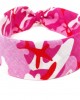Кърпа за глава бандана HoodStyle Bandana в розов камуфлаж