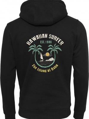 Дамски черен суичър Mister Tee Hawaiian Surfer