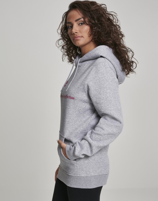 Дамски суичър Mister Tee Love Definition в сив цвят