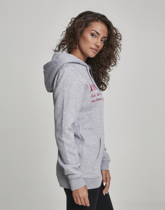 Дамски суичър Mister Tee Love Definition в сив цвят