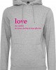 Дамски суичър Mister Tee Love Definition в сив цвят Дамски суичър Mister Tee Love Definition в сив цвят
