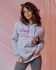 Дамски суичър Mister Tee Love Definition в сив цвят Дамски суичър Mister Tee Love Definition в сив цвят