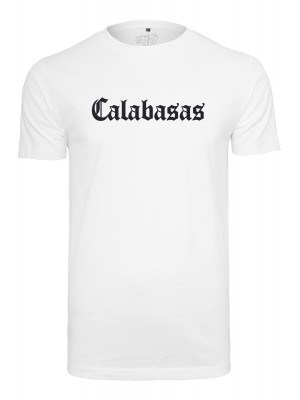 Мъжка тениска в бяло Turn Up Calabasas