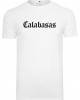 Мъжка тениска в бяло Turn Up Calabasas Мъжка тениска в бяло Turn Up Calabasas