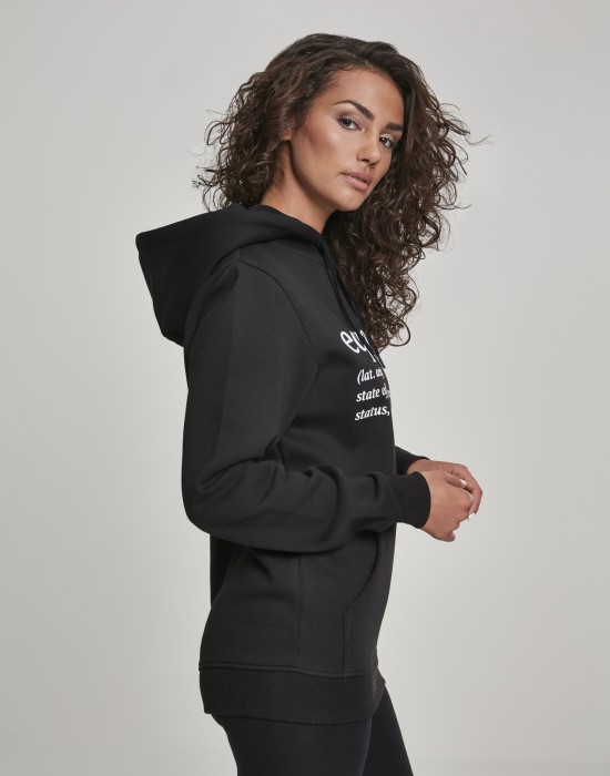 Дамски суичър Mister Tee Equality Definition в черен цвят