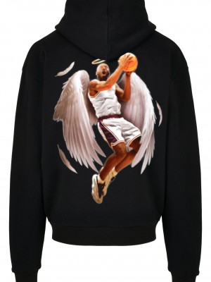 Мъжки суичър в черен цвят Immortal Heavy Oversize Hoody