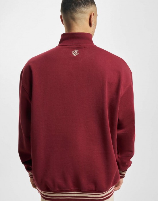 Суичър в цвят бордо Rocawear Duke Crewneck Суичър в цвят бордо Rocawear Duke Crewneck