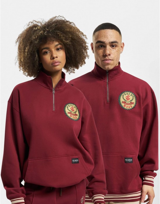 Суичър в цвят бордо Rocawear Duke Crewneck Суичър в цвят бордо Rocawear Duke Crewneck