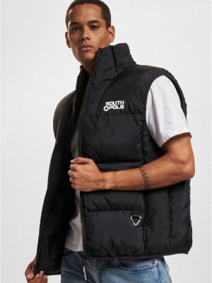 Мъжка грейка в черен цвят Southpole Bubble Vest 1.0 