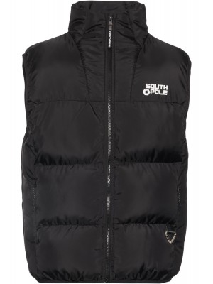 Мъжка грейка в черен цвят Southpole Bubble Vest 1.0 