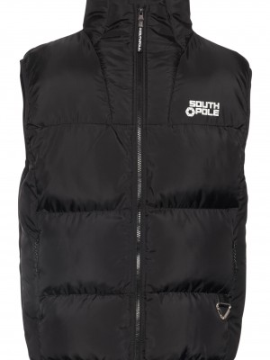 Мъжка грейка в черен цвят Southpole Bubble Vest 1.0 