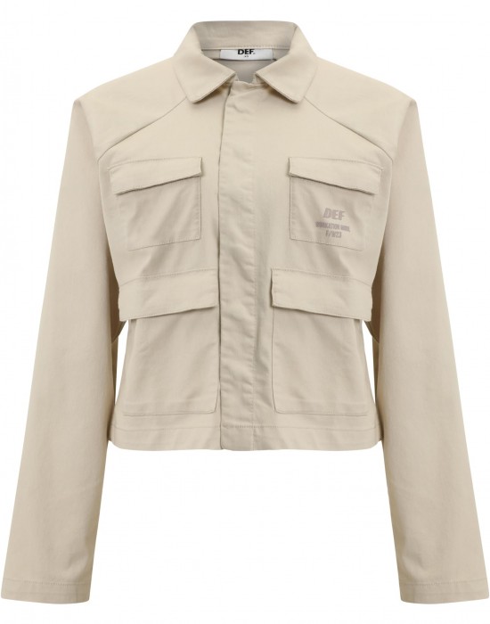 Дамско яке в бежов цвят DEF Worky Jacket Дамско яке в бежов цвят DEF Worky Jacket