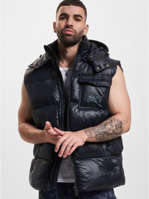 Мъжка грейка в черен цвят Southpole Bubble Icy Vest 1.0 