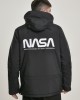 Мъжко черно яке тип Ветровка Mister Tee NASA Мъжко черно яке тип Ветровка Mister Tee NASA