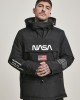 Мъжко черно яке тип Ветровка Mister Tee NASA Мъжко черно яке тип Ветровка Mister Tee NASA