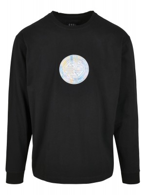 Мъжка блуза в черно CSBL Mission Control Longsleeve