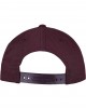 Шапка с козирка в тъмно червено Urban Classics Curved Classic Snapback maroon one size