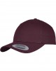 Шапка с козирка в тъмно червено Urban Classics Curved Classic Snapback maroon one size