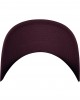 Шапка с козирка в тъмно червено Urban Classics Curved Classic Snapback maroon one size