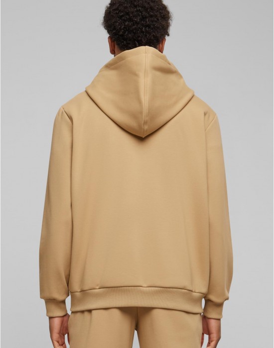 Мъжки суичър в бежово Urban Classics Cozy Zip Мъжки суичър в бежово Urban Classics Cozy Zip