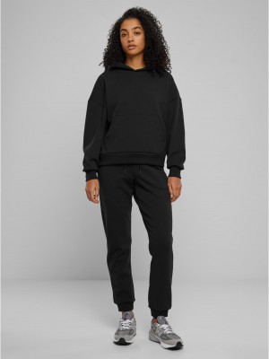 Дамски суичър в черно Urban Classics Ladies Cozy Oversized