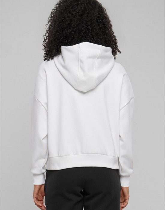 Дамски суичър в бяло Urban Classics Ladies Cozy Oversized