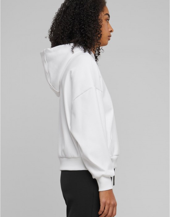 Дамски суичър в бяло Urban Classics Ladies Cozy Oversized