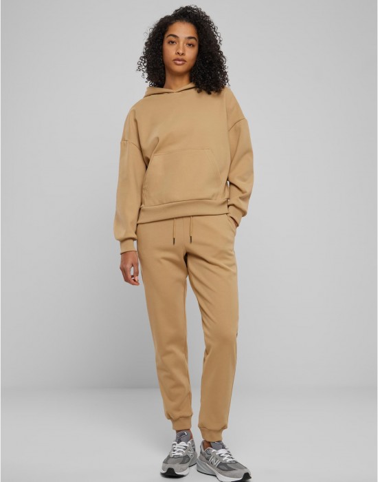 Дамски суичър в кафяво Urban Classics Ladies Cozy Oversized Дамски суичър в кафяво Urban Classics Ladies Cozy Oversized