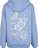 Дамски суичър в син цвят Urban Classics Wildest Dreams