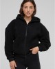 Дамски суичър в черно Urban Classics Oversized Sherpa Zip Дамски суичър в черно Urban Classics Oversized Sherpa Zip