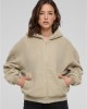 Дамски суичър в бежово Urban Classics Oversized Sherpa Zip Дамски суичър в бежово Urban Classics Oversized Sherpa Zip