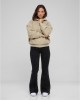 Дамски суичър в бежово Urban Classics Oversized Sherpa Zip Дамски суичър в бежово Urban Classics Oversized Sherpa Zip