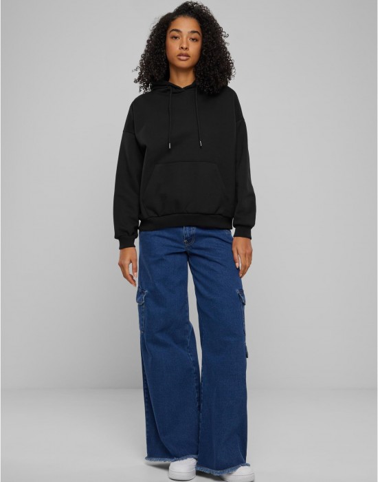 Дамски суичър в черно Urban Classics Oversized Ultra Heavy Дамски суичър в черно Urban Classics Oversized Ultra Heavy