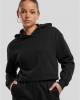 Дамски къс суичър Urban Classics Terry Hoodie black Дамски къс суичър Urban Classics Terry Hoodie black