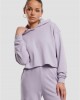 Дамски къс суичър Urban Classics Terry Hoodie dustylilac Дамски къс суичър Urban Classics Terry Hoodie dustylilac
