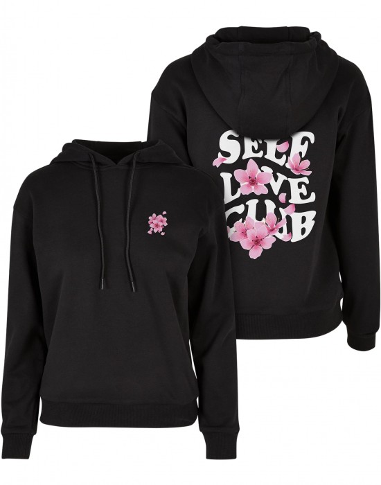 Дамски суичър в черно Miss Tee Self Love Club Дамски суичър в черно Miss Tee Self Love Club