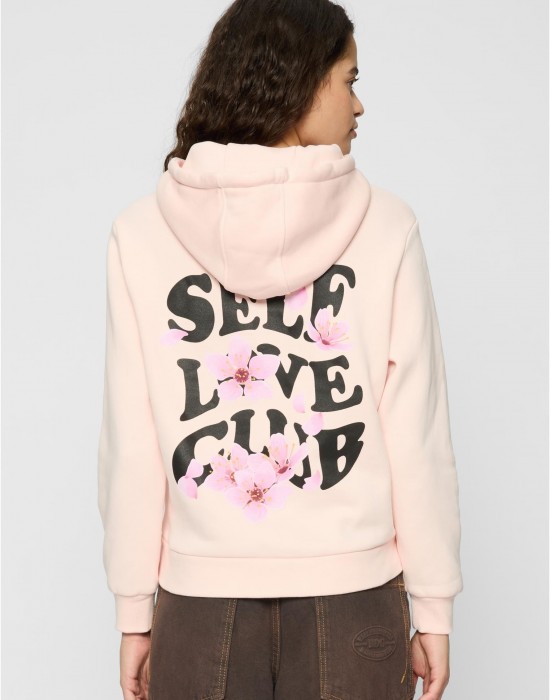 Дамски суичър в розово Miss Tee Self Love Club Дамски суичър в розово Miss Tee Self Love Club