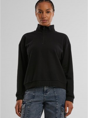 Дамски суичър в черно Urban Classics Terry Troyer