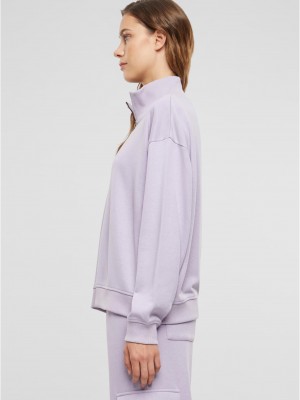 Дамски суичър в светлолилаво Urban Classics Terry Troyer