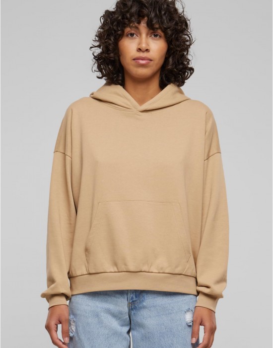 Дамски суичър в бежово Urban Classics Terry Oversized Дамски суичър в бежово Urban Classics Terry Oversized