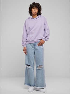 Дамски суичър в светлолилаво Urban Classics Terry Oversized