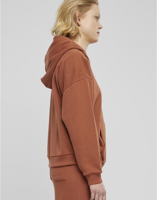 Дамски суичър в кафяво Urban Classics Terry Oversized Дамски суичър в кафяво Urban Classics Terry Oversized