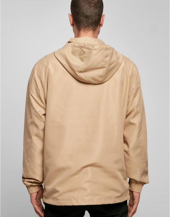 Мъжка ветровка в бежово Urban Classics Recycled Basic Мъжка ветровка в бежово Urban Classics Recycled Basic