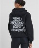 Дамски суичър в черно Miss Tee Back Around Дамски суичър в черно Miss Tee Back Around