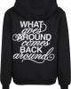 Дамски суичър в черно Miss Tee Back Around Дамски суичър в черно Miss Tee Back Around